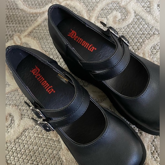 Demonia | New without box Kera-08 gothic grunge platform Mary Jane - Picture 9 of 11